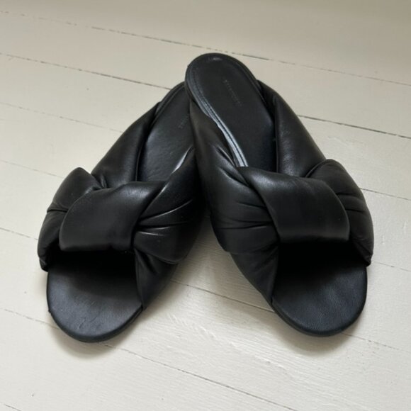 Balenciaga Shoes - Balenciaga Women's Drapy Mule Sandals in Black